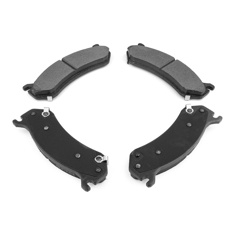 Rear Disc Rotors Ceramic Brake Pads Kit for Chevrolet Suburban 2500 2000-2007 gallery