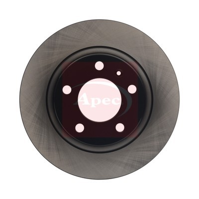 2x Apec Red Rear Brake Discs 264mm Fits Opel Vauxhall Adam Corsa 569418
