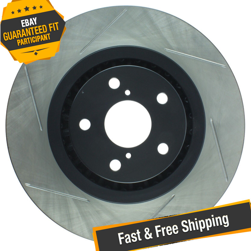 StopTech Sport Slotted 1-Piece Front Brake Rotor for 11-18 Lexus IS350