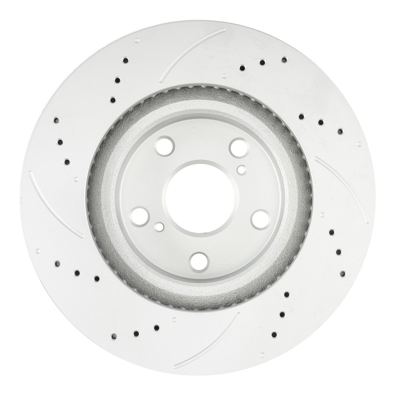 2x Front Drilled Slotted Vented Brake Rotors Fits 2007-2018 Lexus ES350 31434 gallery