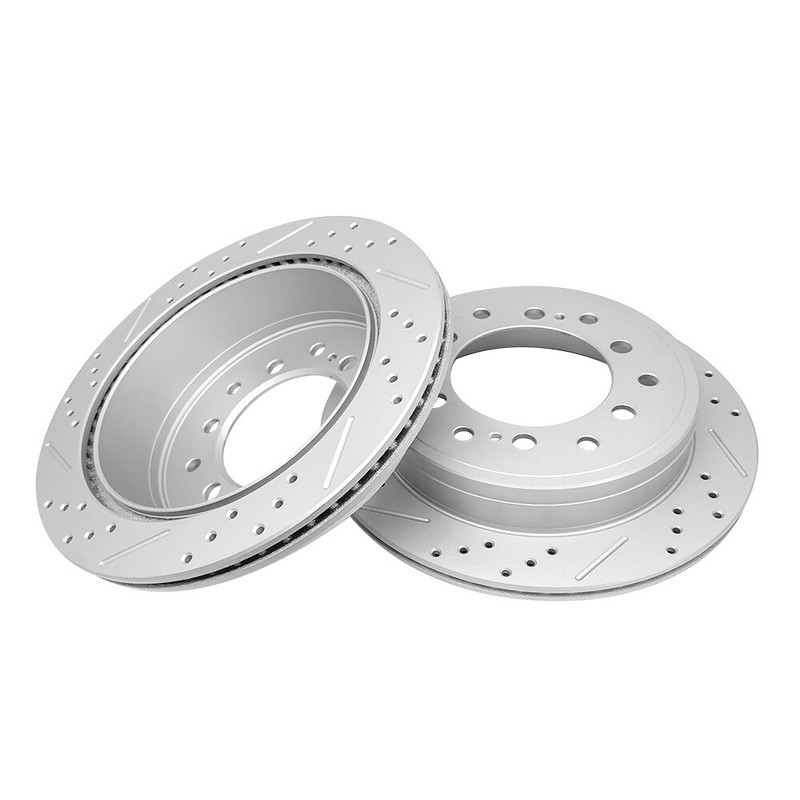 Front Rear Disc Rotors Ceramic Brake Pads For 10 - 23 Lexus GX460 Toyota 4Runner gallery