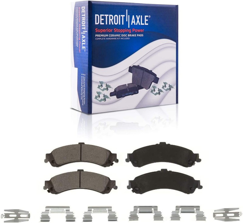 6-Lug Front & Rear Brake Pads Rotors for 2000-2006 Chevrolet Suburban 1500 gallery