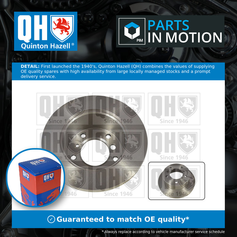 2x Brake Discs Pair Solid fits MERCEDES G65 AMG W463 6.0 Rear 2012 on M279.982