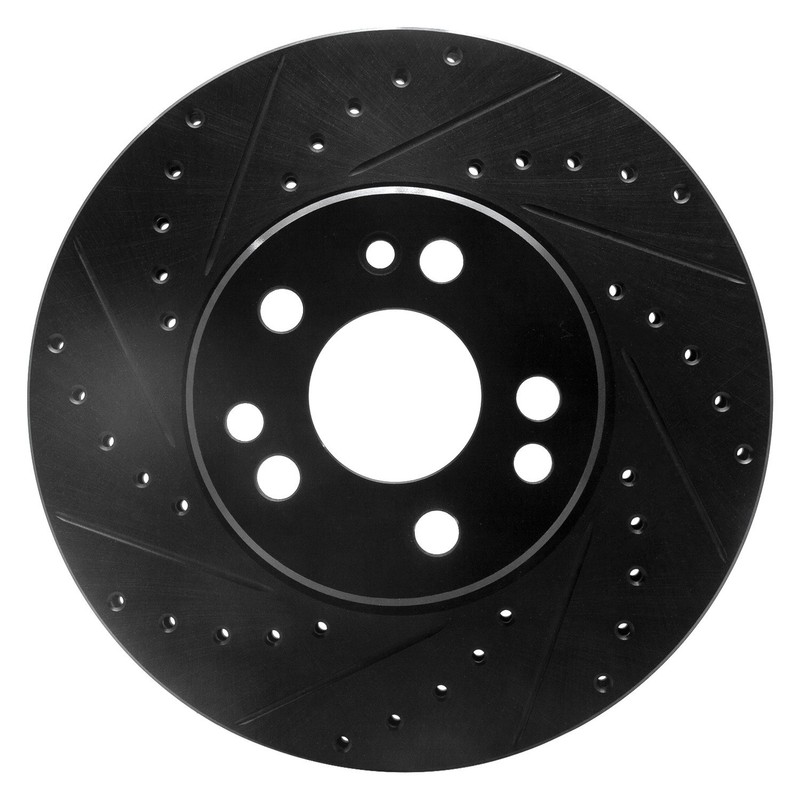 For Mercedes-Benz S320 94-99 Brake Rotor DFC Premium Drilled & Slotted Front