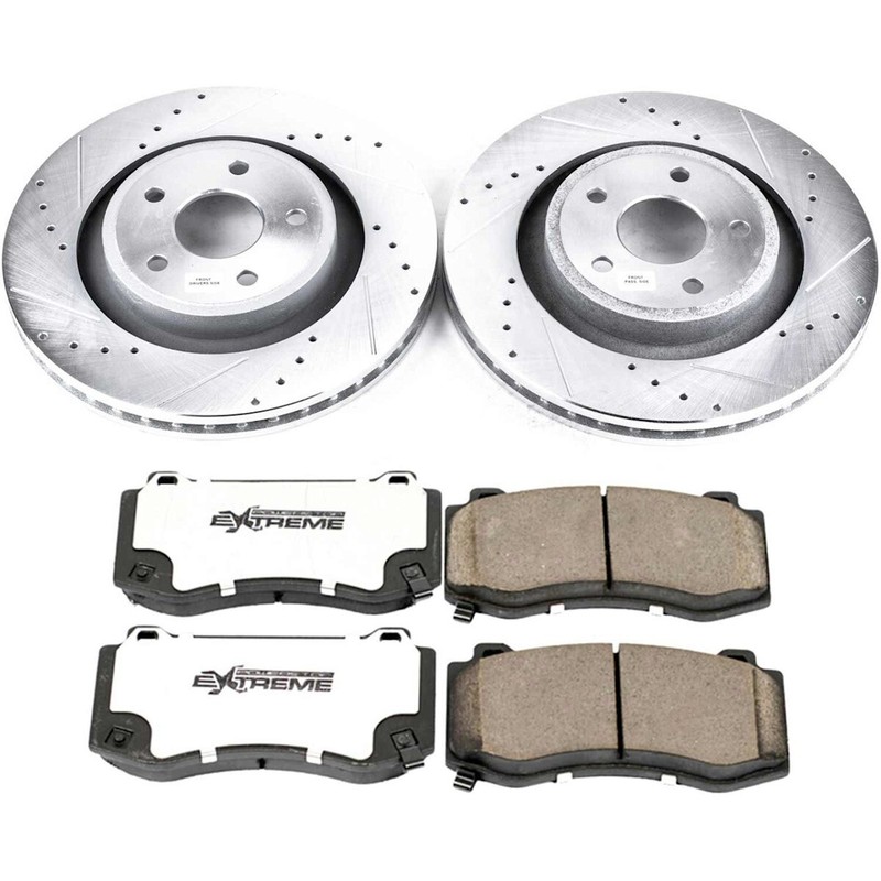 K2924-26 Powerstop 2-Wheel Set Brake Disc and Pad Kits Front for Grand Cherokee gallery