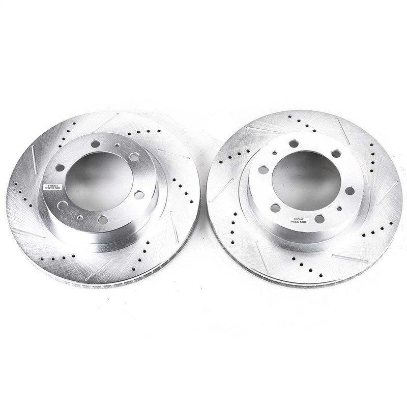 PowerStop JBR1121XPR Disc Brake Rotor Set For 03-22 4Runner FJ Cruiser Tacoma