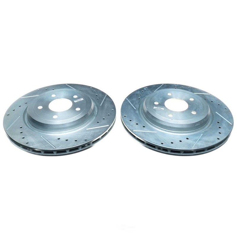 Disc Brake Rotor Set fits 2006-2013 Chevrolet Corvette POWER STOP