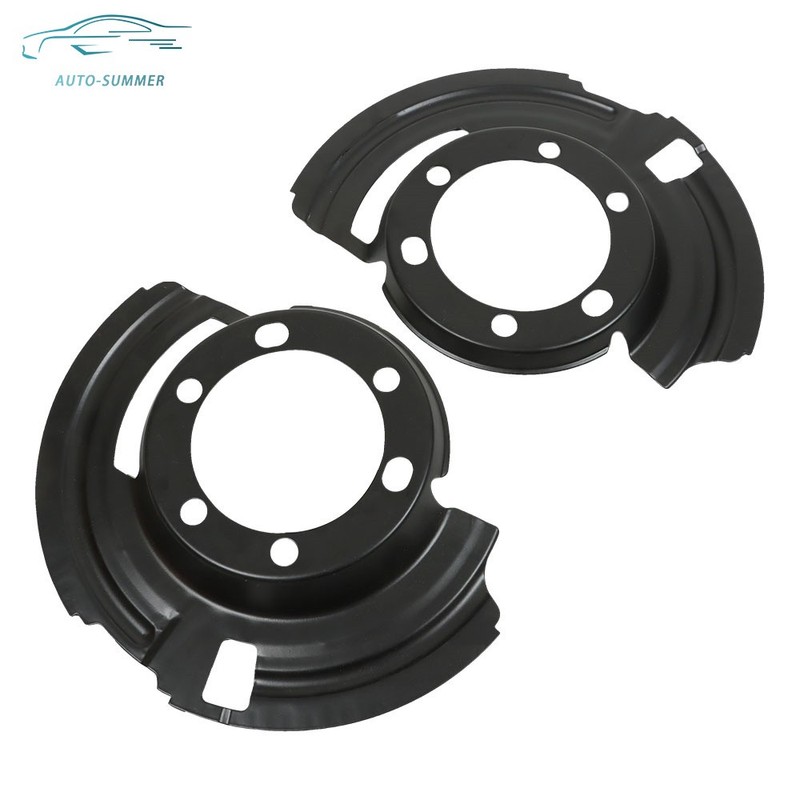 Brake Dust Shields Pair Front Driver & Passenger Side 52005477/52005476 For Jeep gallery