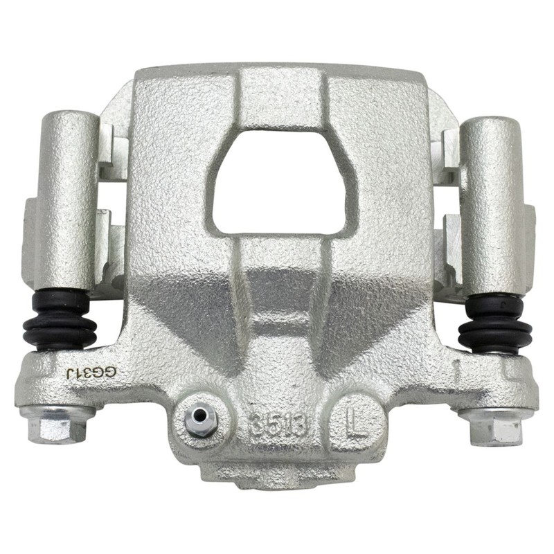 Rear Ceramic Pads Performance Drilled Slotted Zinc Coated Rotors & Calipers Kit gallery