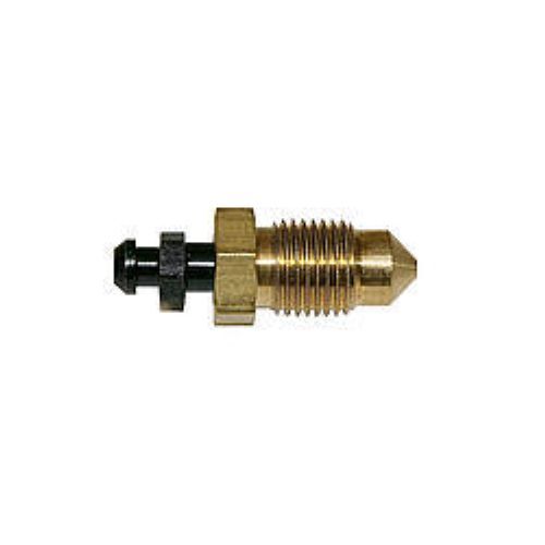 Wilwood 220-6069 Bleeder Screws 10 mm x 1.00 Thread Brass Natural Set of 4