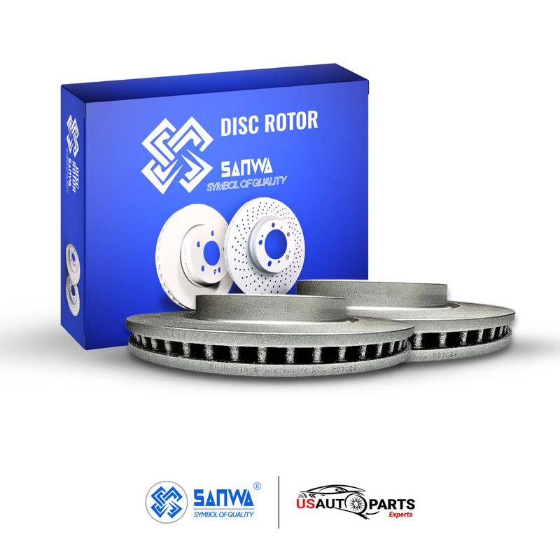 SET OF 2 FRONT BRAKE ROTOR VENTED & COATED 325 mm FOR BUICK ENCLAVE 07-17 3.6L
