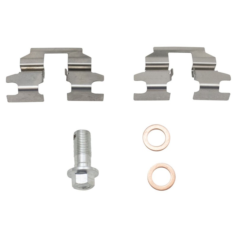 Rear Ceramic Pads Performance Drilled Slotted Zinc Coated Rotors & Calipers Kit gallery