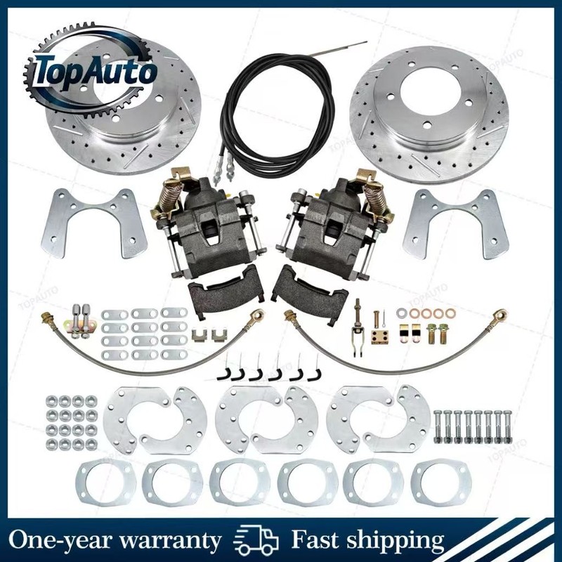 Rear End Disc Brake Conversion Kit, Fits 9 Inch Pre-1987 Ford F-150 Bronco