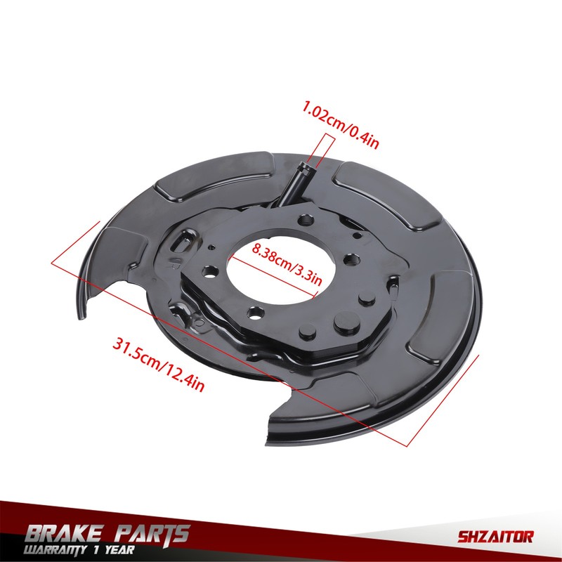 Rear Right RH Brake Dust Shield For Subaru Outback Legacy 2010-2014 26704AJ000 gallery