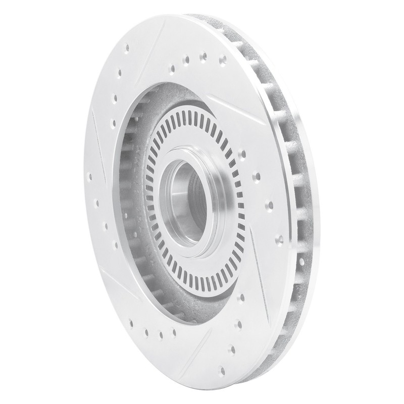 For Lincoln Continental 87 Brake Rotor DFC Premium Drilled & Slotted Front gallery