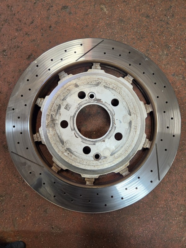 OEM Mercedes AMG GT GT S Rear Brake Rotors Pair A2224232012 Genuine OEM gallery
