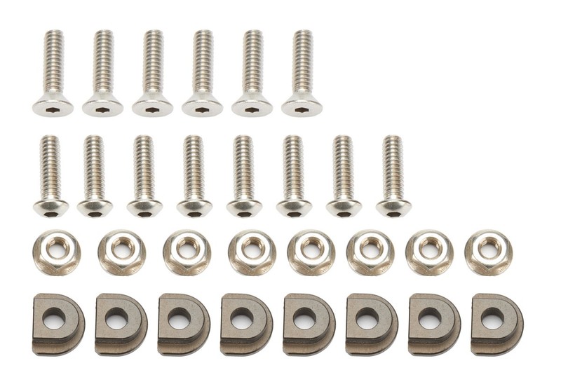 MPD RACING Brake Rotor Bolt Kit (8) w/Dynamic T-Nuts- MPD17008