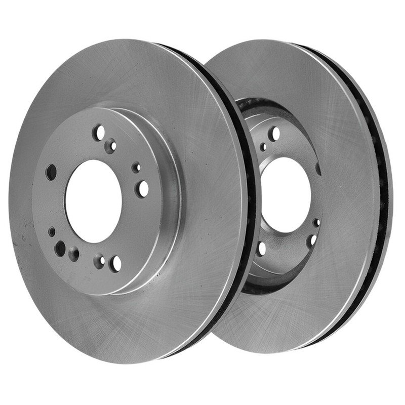 Front Right & Left Vented Disc Brake Rotors For Mitsubishi Eclipse 05-00 gallery