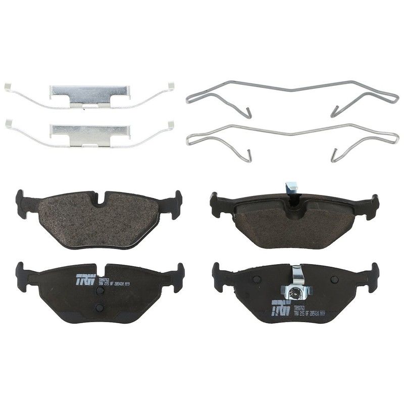 TRM0763 TRW 2-Wheel Set Brake Pad Sets Rear for 325 323 328 Sedan E86 Z Series