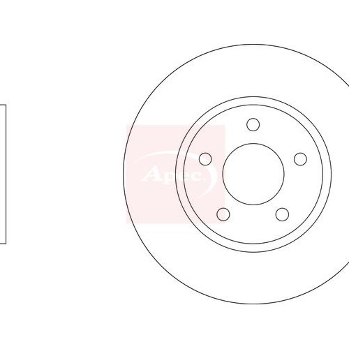 For VAUXHALL INSIGNIA Mk II B Z18 2017 on BRAKE DISC (FRONT) (SINGLE) DSK3412