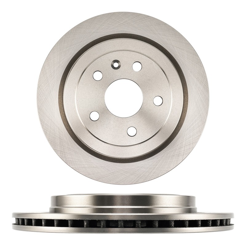 Rear LH RH 12.41 inch Brake Rotors For 2010-2011 Cadillac CTS V6 3L R55171X2 gallery