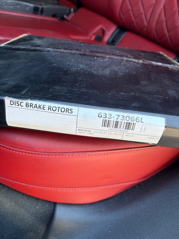 Dynamic Friction 633-73066R Right DFC Brake Rotor - Drilled and Slotted - Black gallery