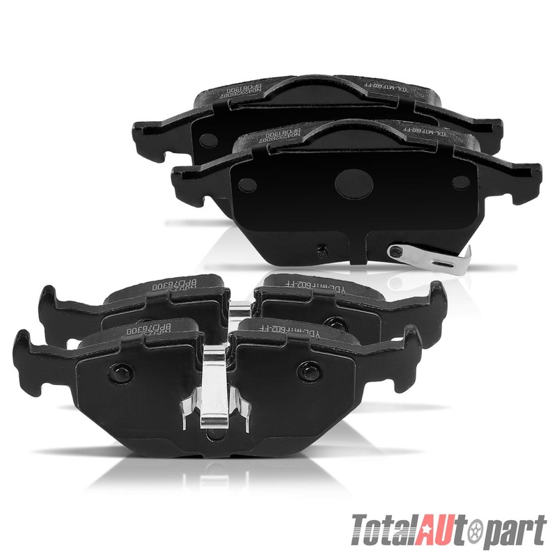 Disc Brake Rotors & Ceramic Brake Pads for Saab 9-5 2000 2001 2005 Front & Rear gallery