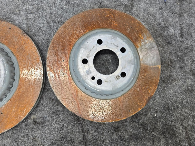 Rear Brake Disc Rotor Set Left and Right Mercedes W206 C43 Glc43 2k oem gallery