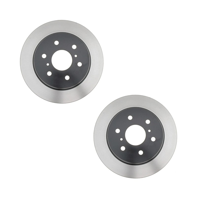 Set of 2 ACDelco Rear Disc Brake Rotor 18A2332 for Chevrolet GMC Cadillac