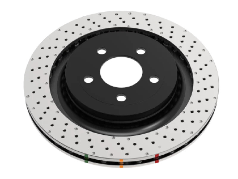 DBA 43058XD 4000‑Series XD Drilled Front Rotor for 2022–2025 Subaru WRX