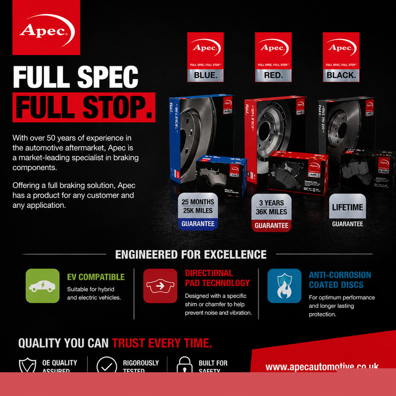 2X APEC Front Brake Discs for ALFA ROMEO GIULIETTA 2010-20 330mm Vented SDK6465 gallery