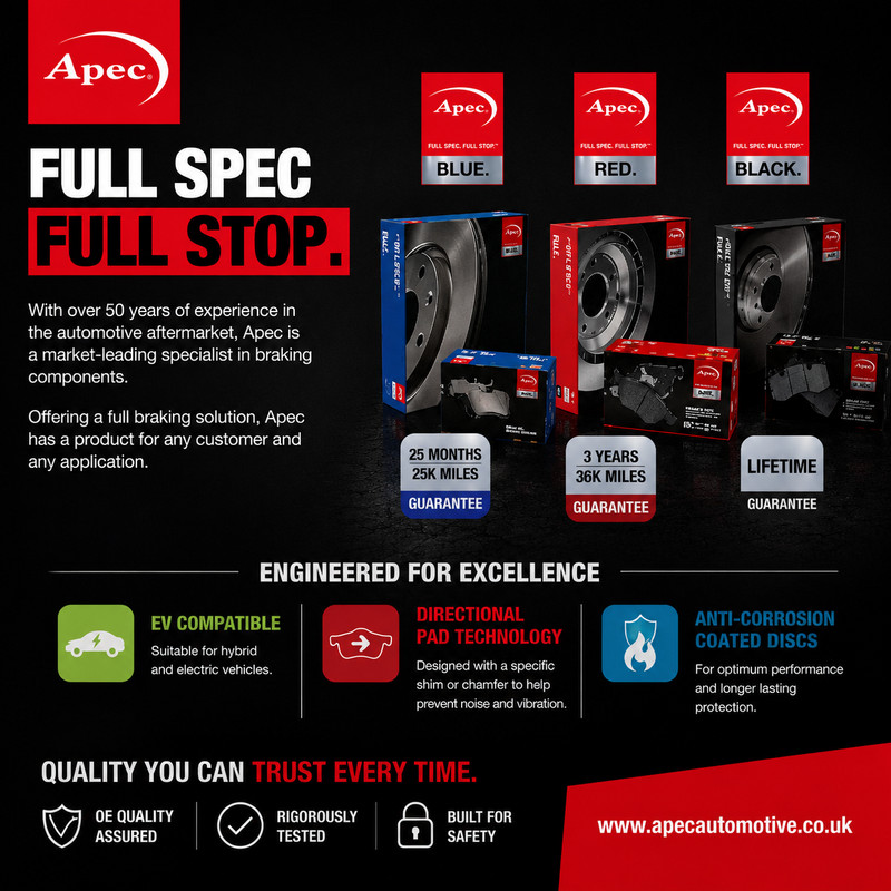 2x APEC Rear Brake Discs For VW GOLF VI (5K1) 2.0 TDI 2008-12 SD 100kW/136HP/196 gallery