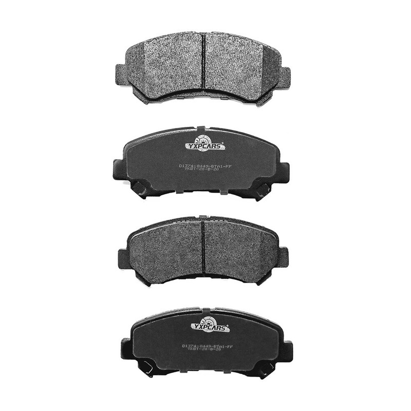 Front & Rear Drilled Slotted Rotors & Ceramic Pads For 2008 - 2013 Nissan Rogue gallery