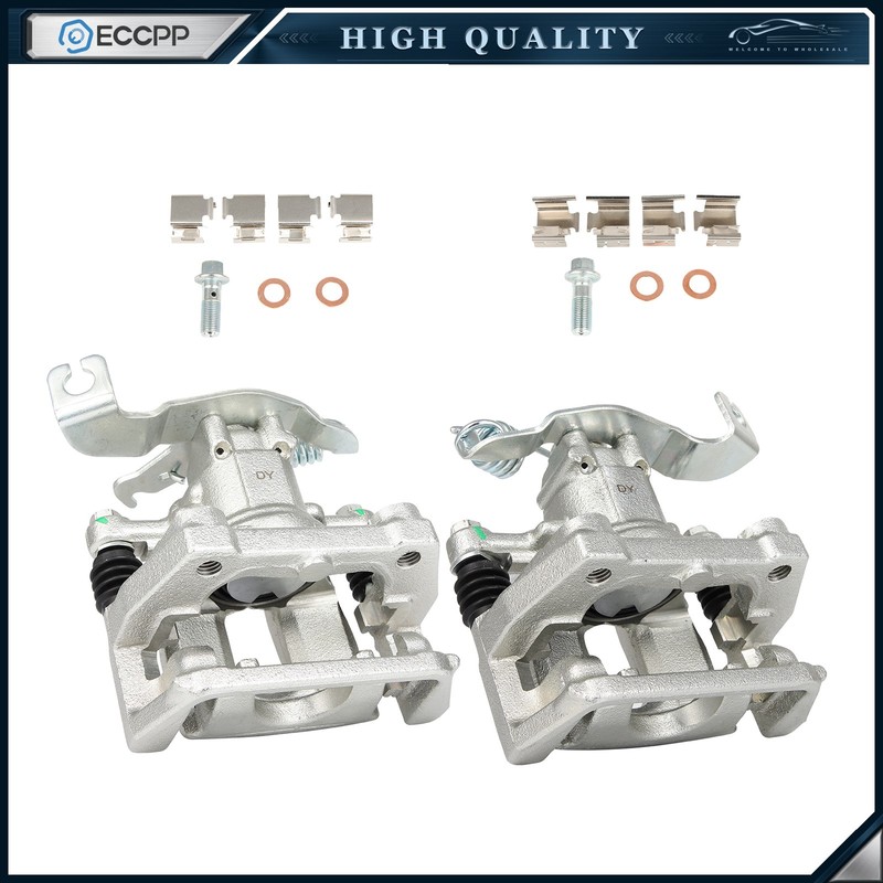 Rear Brake Calipers 2Pcs For 2005-2007 Ford Five Hundred 2008-2009 Ford Taurus