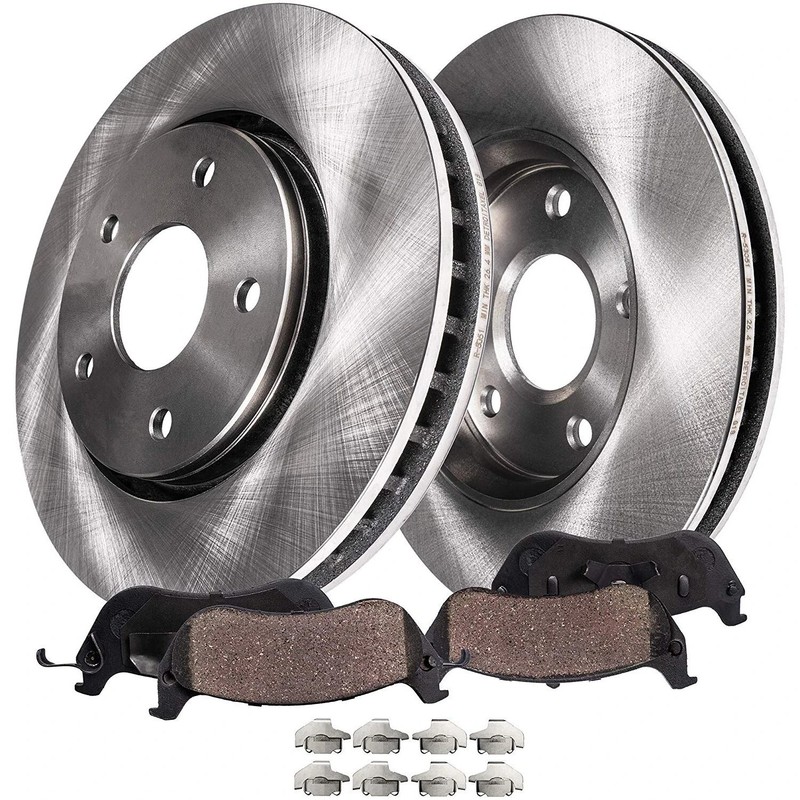 Ceramic Brake Pads Front Disc Rotors for 2017-2020 Hyundai Elantra gallery