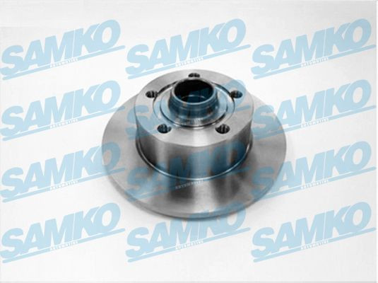 Samko A1481P Brake Disc for Audi