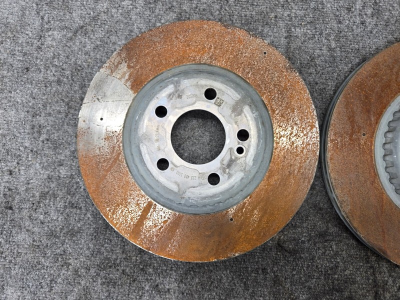 Rear Brake Disc Rotor Set Left and Right Mercedes W206 C43 Glc43 2k oem gallery