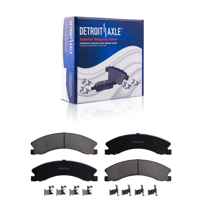 Rear Disc Rotors Brake Pads for 2011-18 Chevy Silverado GMC Sierra 2500 3500 HD gallery
