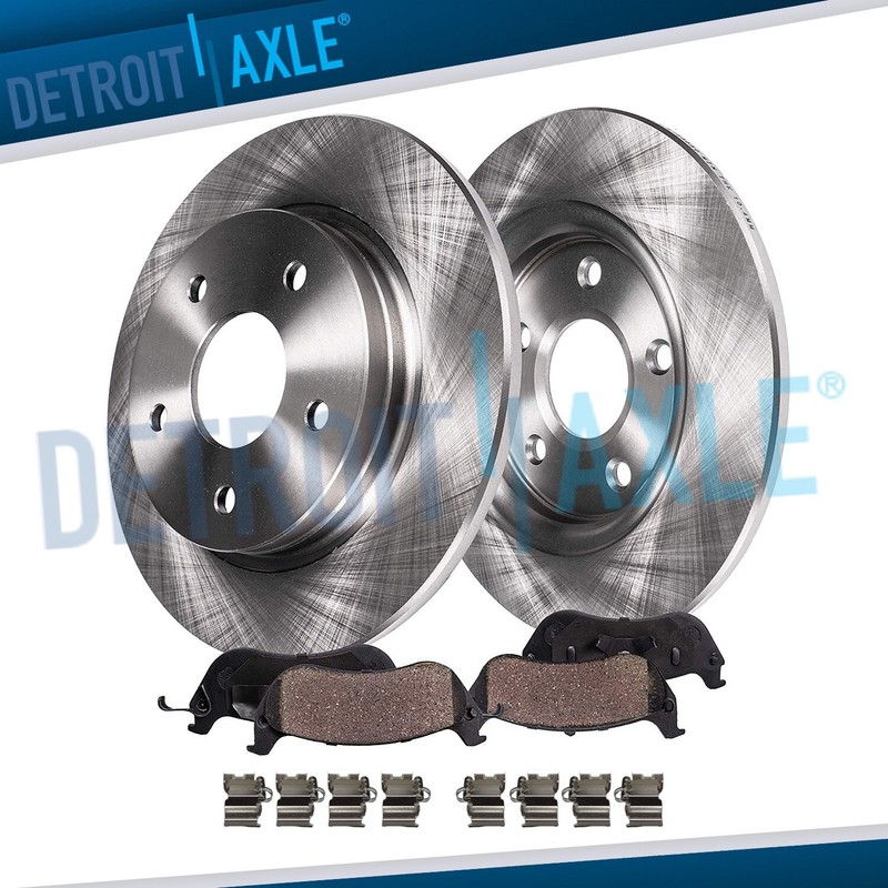 Rear Disc Brake Rotors and Ceramic Brake Pads Kit for 2017 – 2021 Honda Clarity