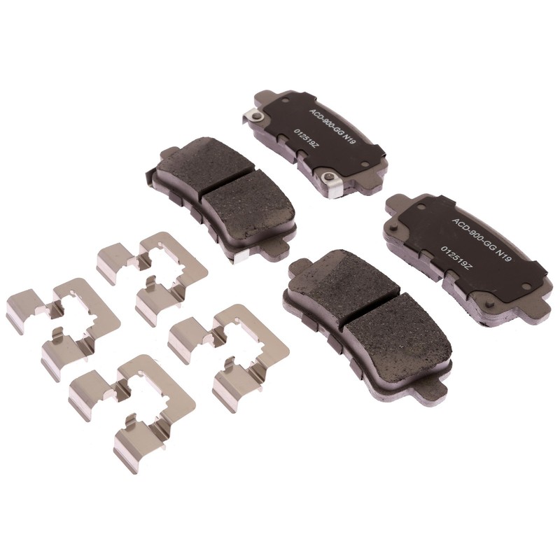ACDelco Disc Brake Pads and Rotors Kit Front Rear For 2016 Buick LaCrosse gallery