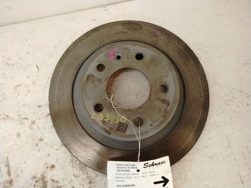 Rear Brake Rotor 13544245 For 18-24 Terrain 2932702
