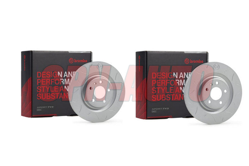 Brembo Brakes Front TY3 Brake ROTOR 2pc PAIR For 2012-2025 Toyota Scion FRS GR86