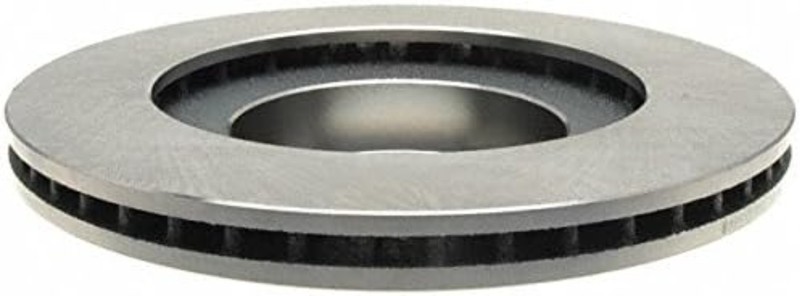 Durable Silver Non-Coated Brake Rotor - Mill-Balanced for Optimal Performance gallery