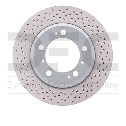 Dynamic Friction Company 624-02034 Geospec Coated Rotor Drilled gallery