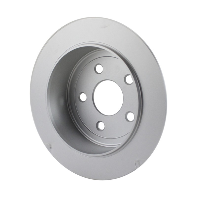 Bosch QuietCast Rear 316mm Solid Disc Brake Rotor For Jeep Wrangler 2007-2018 gallery