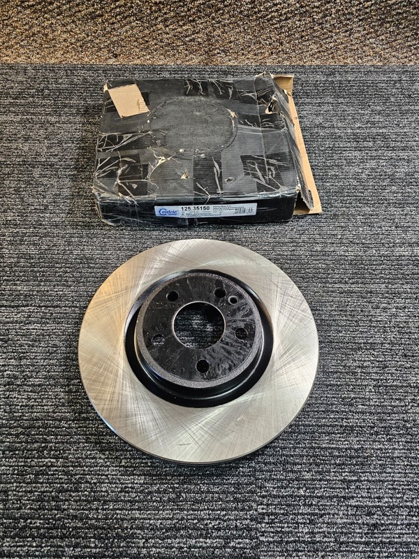 Centric 125.35150 Premium High Carbon Alloy Brake Rotor For Infiniti QX30 17-19