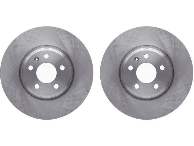 68GX92H Front Brake Rotor Set Fits 2013 Audi A6 Quattro 2.0L 4 Cyl
