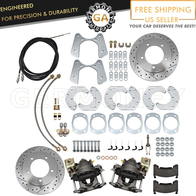 New Rear End Disc Brake Conversion Kit For pre-1987 Ford truck or Bronco 9 Inch