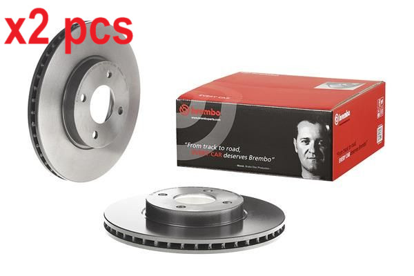 X2 PCS L&R SIDES BRAKE DISC 09.C543.11