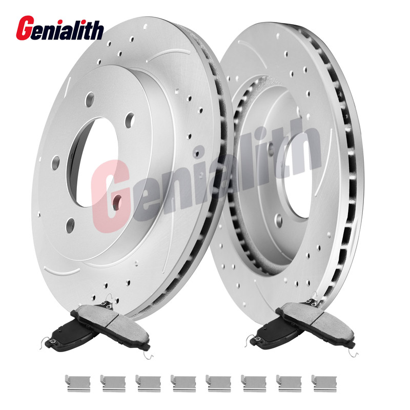 For Ford Mustang Base 2011 – 2014 316mm Front Brake Rotors + Ceramic Pads
